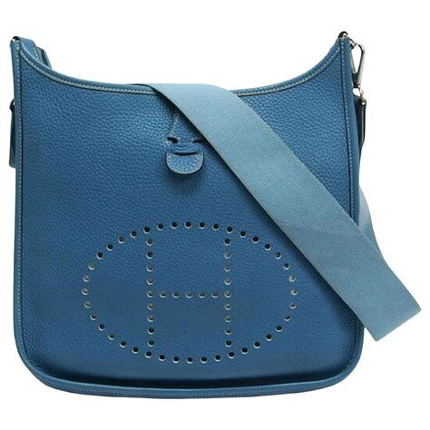 hermes evelyne blau|hermes evelyne h logo.